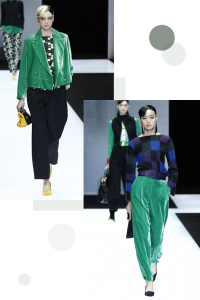 colores pantone FW16-17 LUSH MEADOW in Armani collection